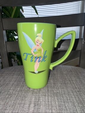 Disney Store Tink Tinker Bell mug green